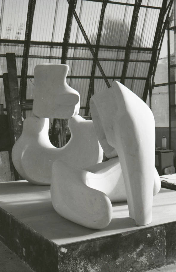 Large Four Piece Reclining Figure