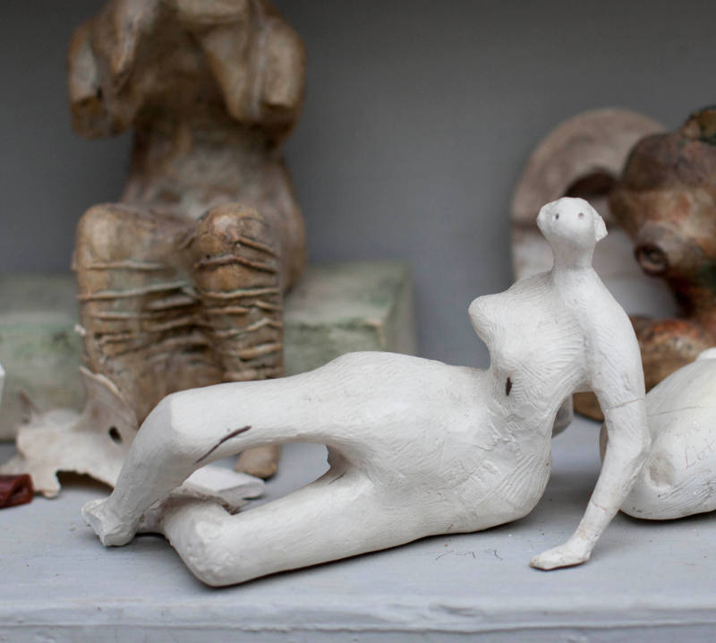 Maquette for Reclining Figure No.7