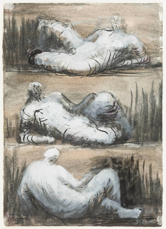 Three Reclining Figures