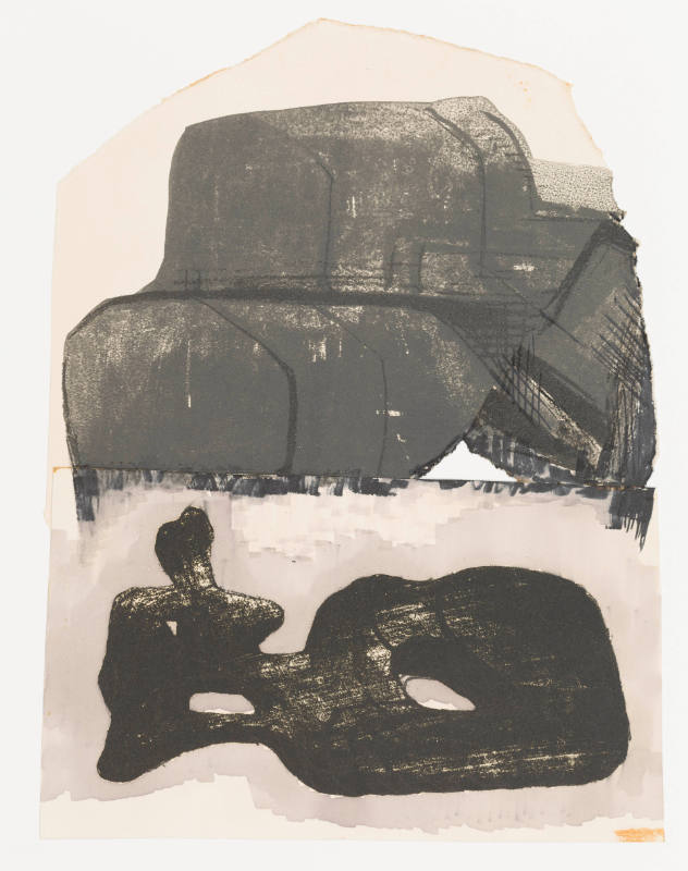 Reclining Figure and Rock