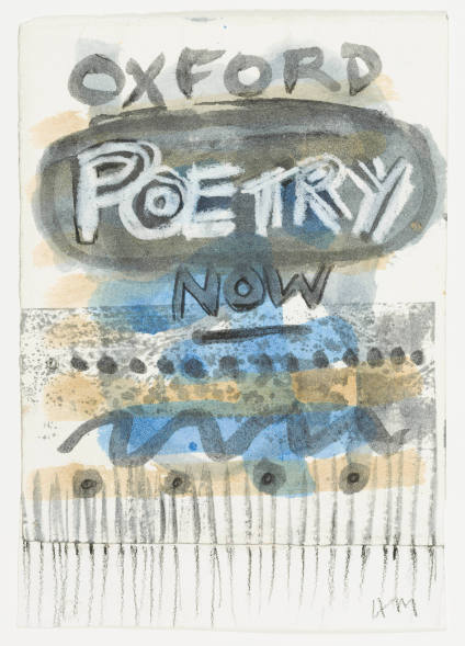 Cover Design for 'Oxford Poetry Now'