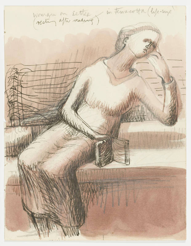 Woman on Settee