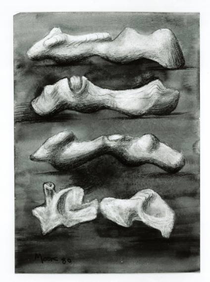Four Reclining Figures I