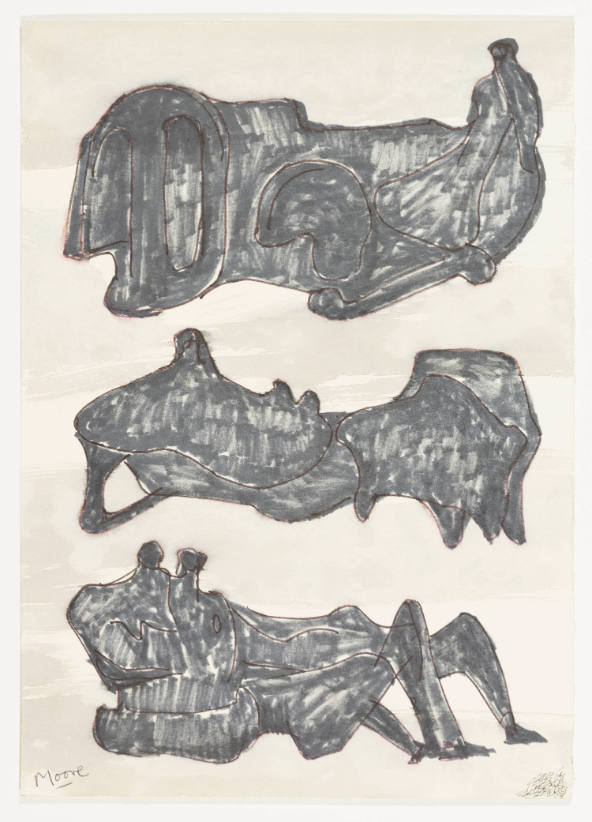 Three Reclining Figures