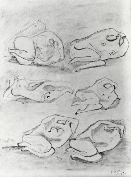 Six Reclining Figures