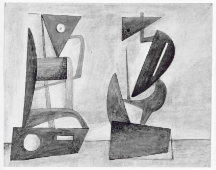 Drawing for Metal Sculpture