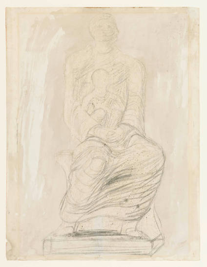 Study for Madonna and Child