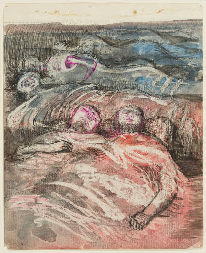 Study for 'Sleeping Figures'