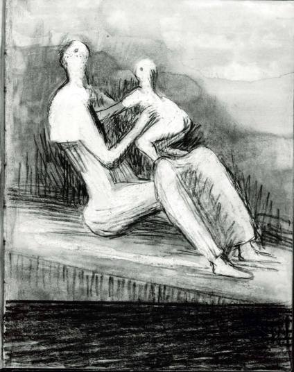 Mother and Child: Idea for Sculpture
