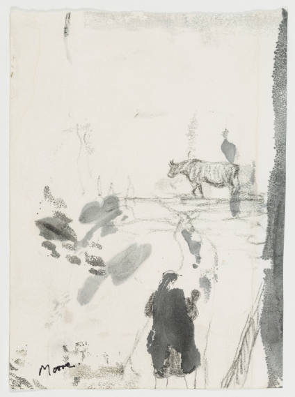 Mother and Child with Cow