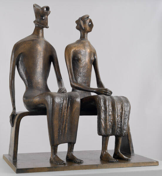 King and Queen – Works – Henry Moore Artwork Catalogue