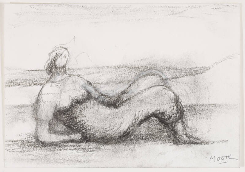 Reclining Figure in Landscape