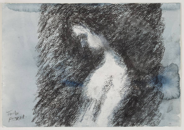 Figure in Dark Setting