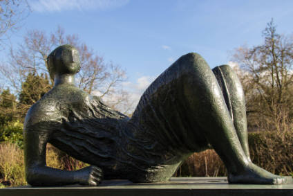 Draped Reclining Figure