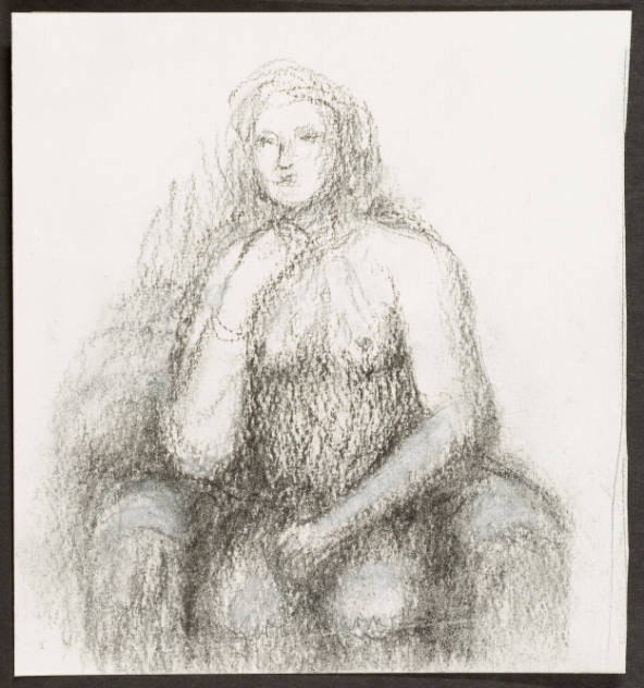 Girl in Armchair