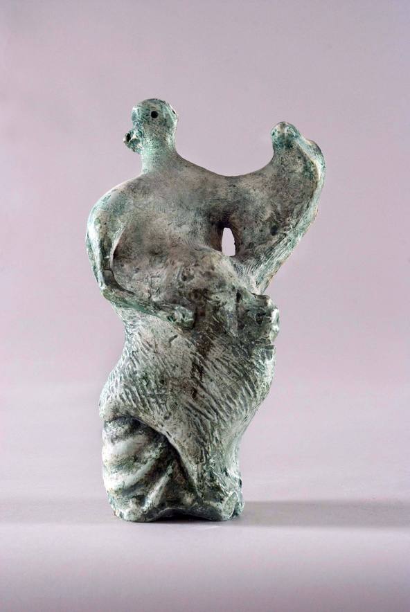 Maquette for Mother and Child: Upright