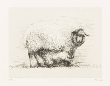 Sheep with Lamb III