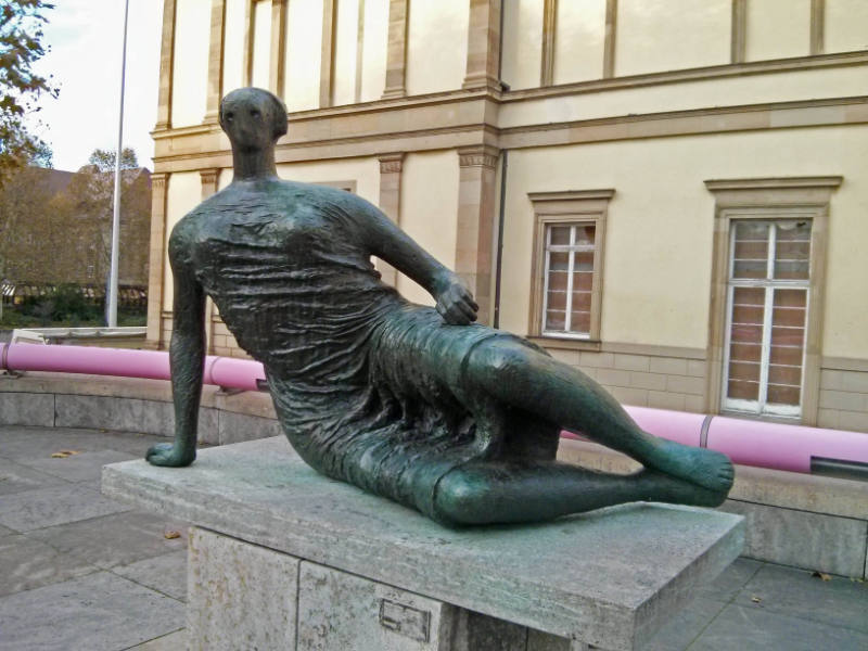 Draped Reclining Woman