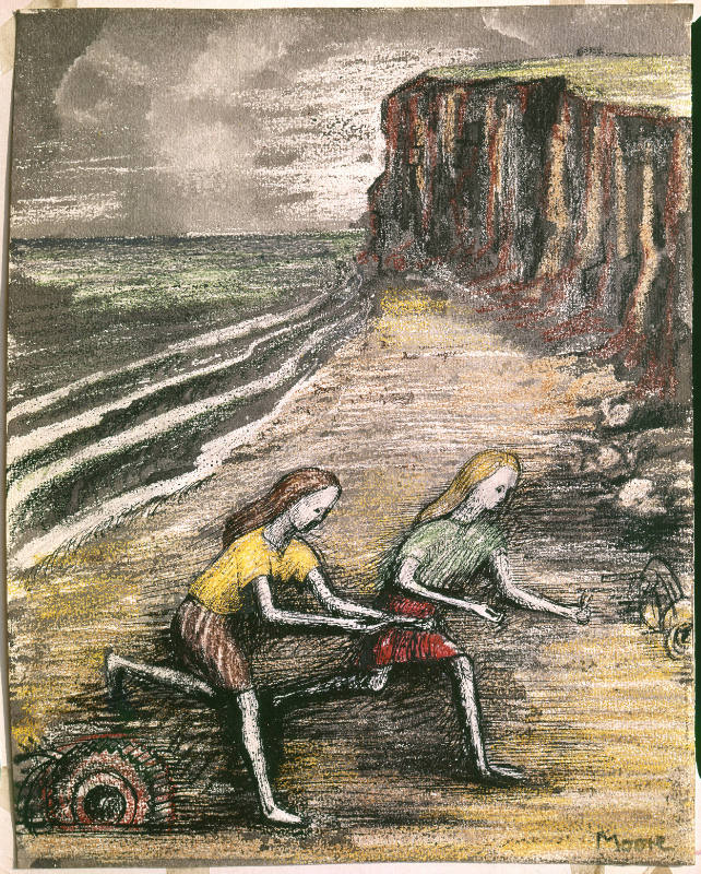 Illustration for a Poem by Herbert Read