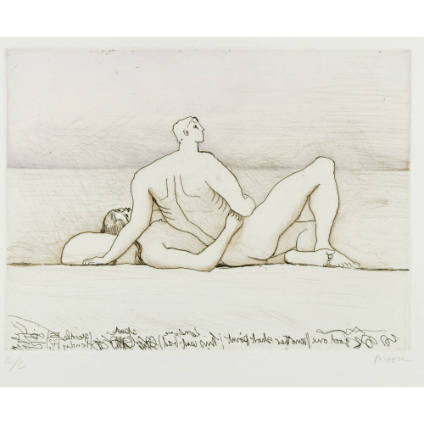 Reclining Figures: Man and Woman I