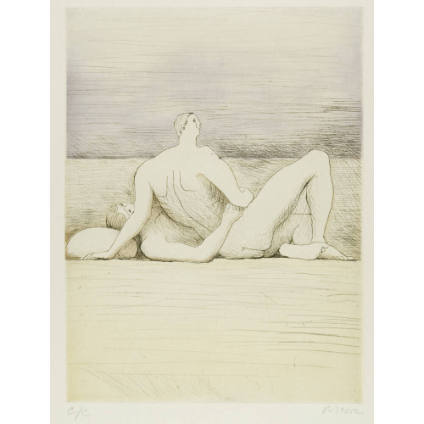 Reclining Figures: Man and Woman II