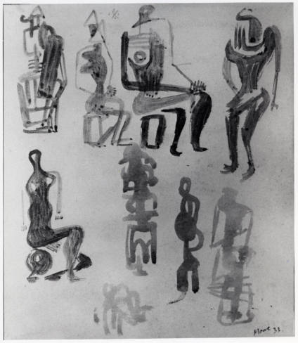 Seated Figures