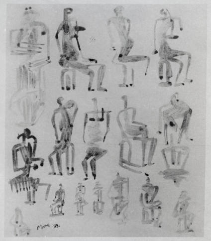 Seated Figures