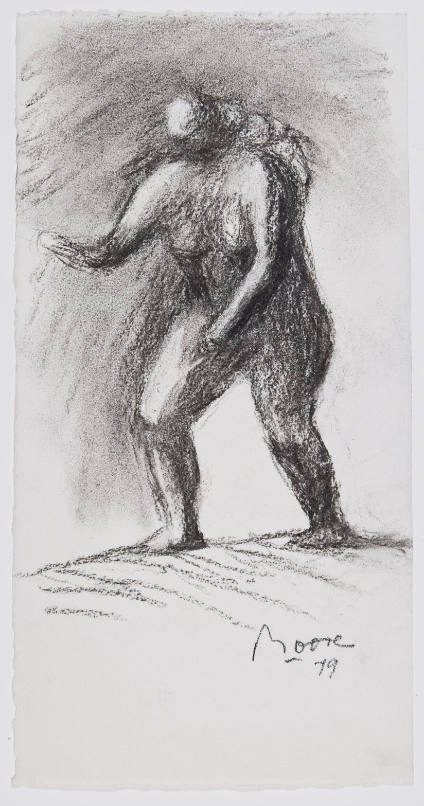 Study of Nude (after Cézanne's 'Bathers')
