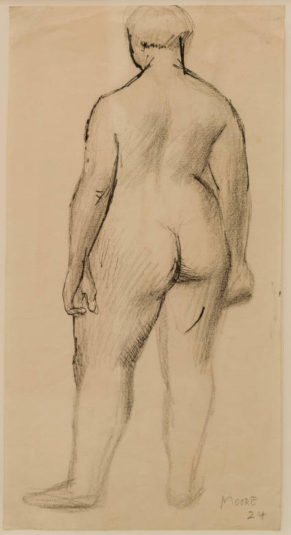 Standing Nude: Back View