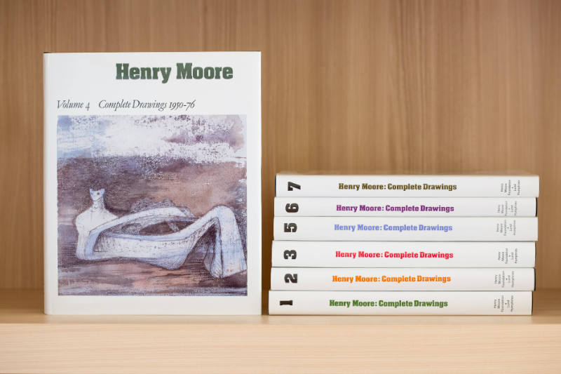 Henry Moore: Complete Drawings, Volume 4, 1950-76; edited by Ann GARROULD