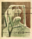 Henry Moore<br>
<i>Spanish Prisoner</i> 1939 (CGM 3)<br>
lithograph