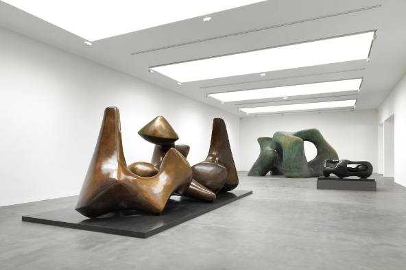 <i>Henry Moore: Late Large Forms</i>, Gagosian, London. <br>photo: Mike Bruce, courtesy of Gago…