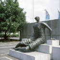 <i>Draped Seated Woman</i> sited outside the Von der Heydt Museum, Wuppertal, Germany.