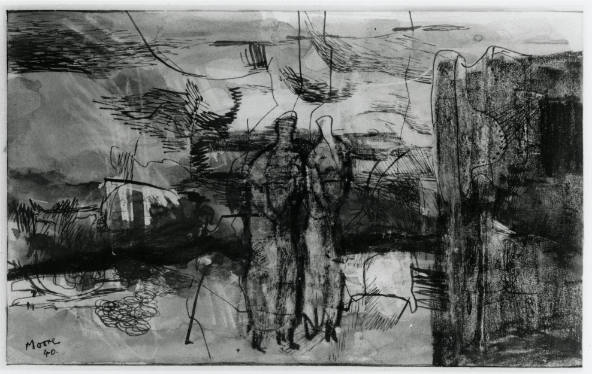 Figures in a Landscape: Stringed Figures in Lead