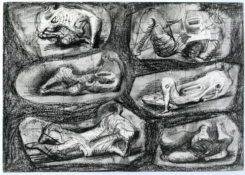 Six Reclining Figures