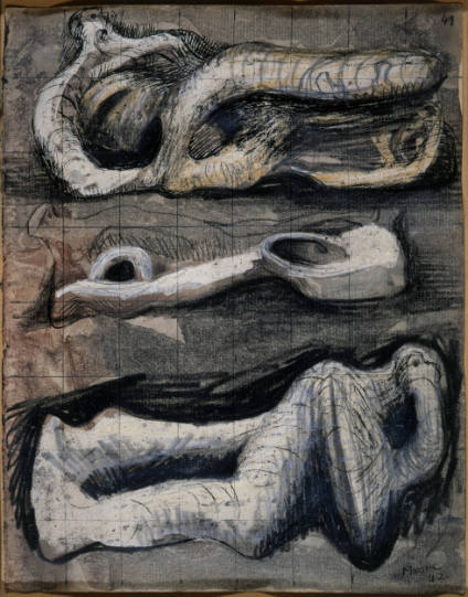 Three Reclining Figures