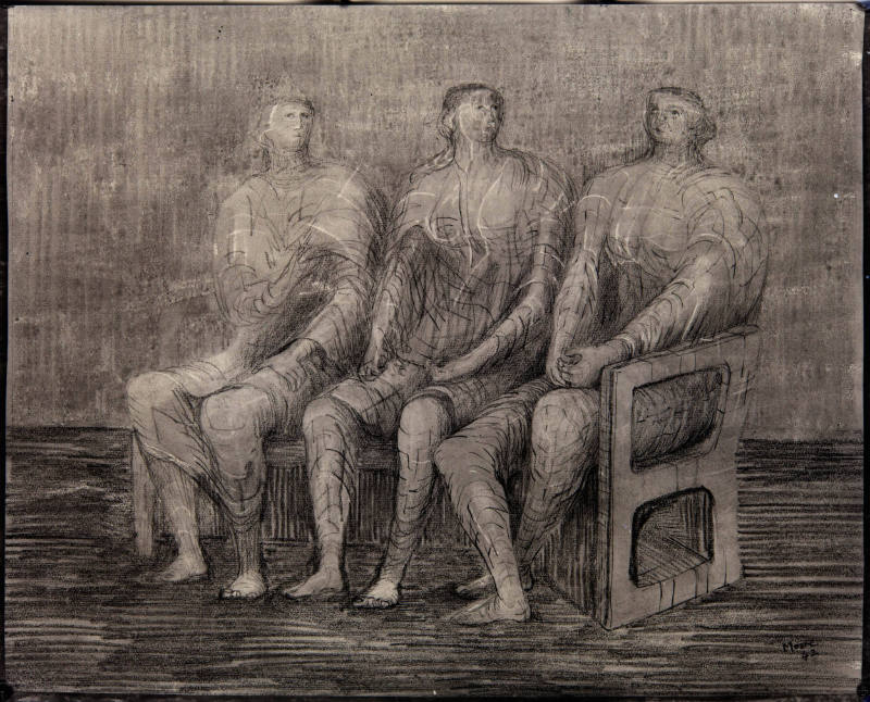 Three Seated Women