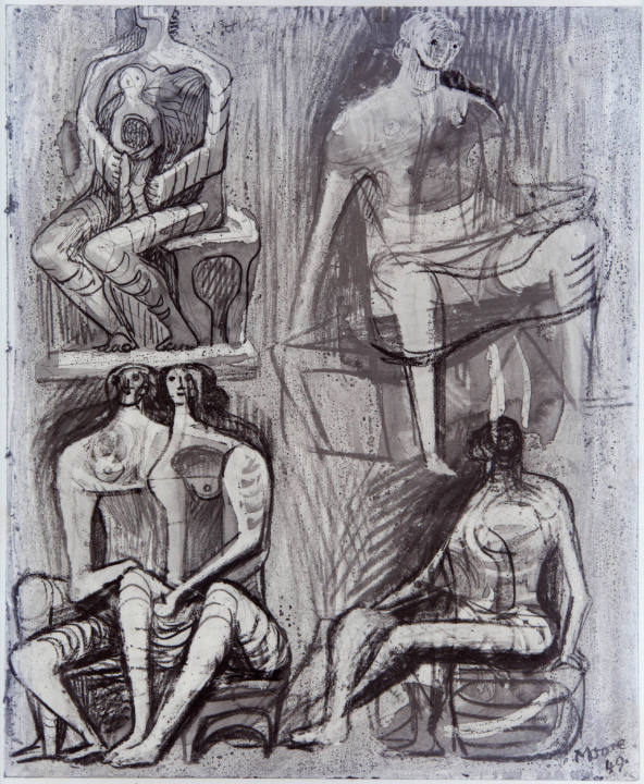 Seated Figures