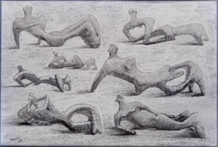 Reclining Figures: Ideas for Metal Sculptures