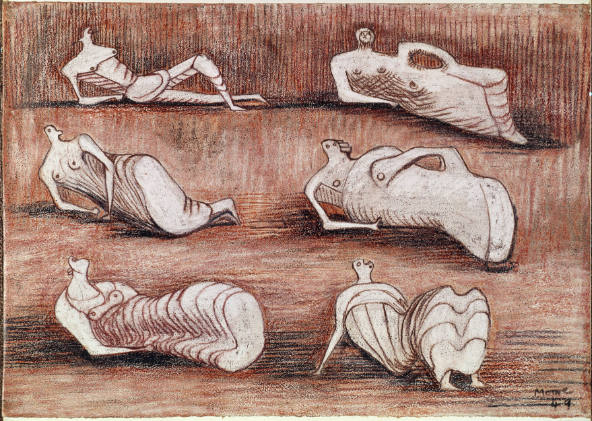 Six Reclining Figures