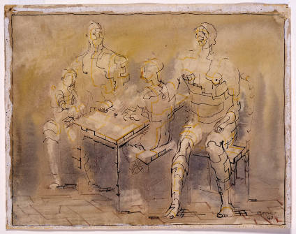 Family Group at a Table