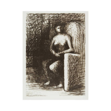 Seated Figure III: Dark Room