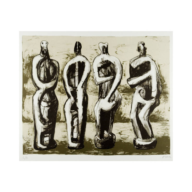 Four Standing Figures