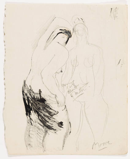 Two Standing Figures: Bathers