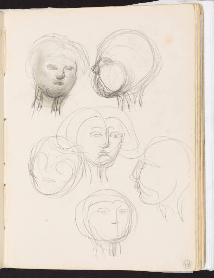 Studies of Six Heads