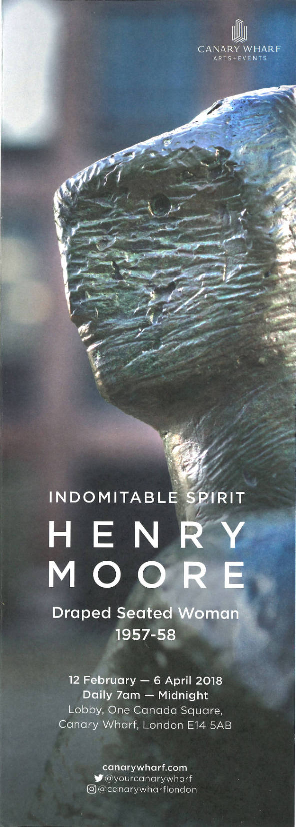Indomitable Spirit: Henry Moore, Draped Seated Woman 1957-58