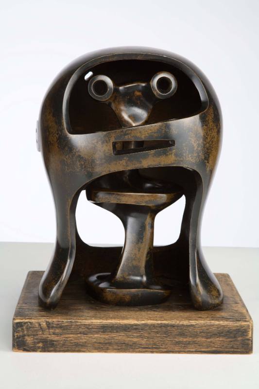Helmet Head No.2 – Works – Henry Moore Artwork Catalogue