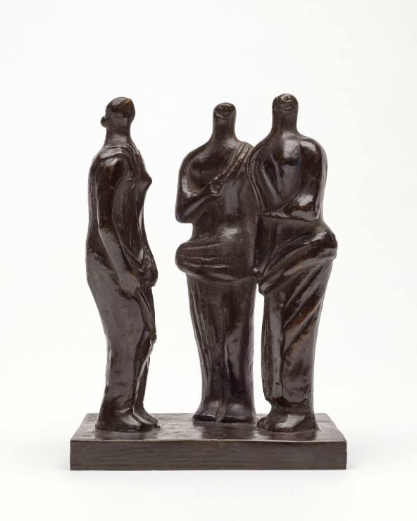 Three Standing Figures