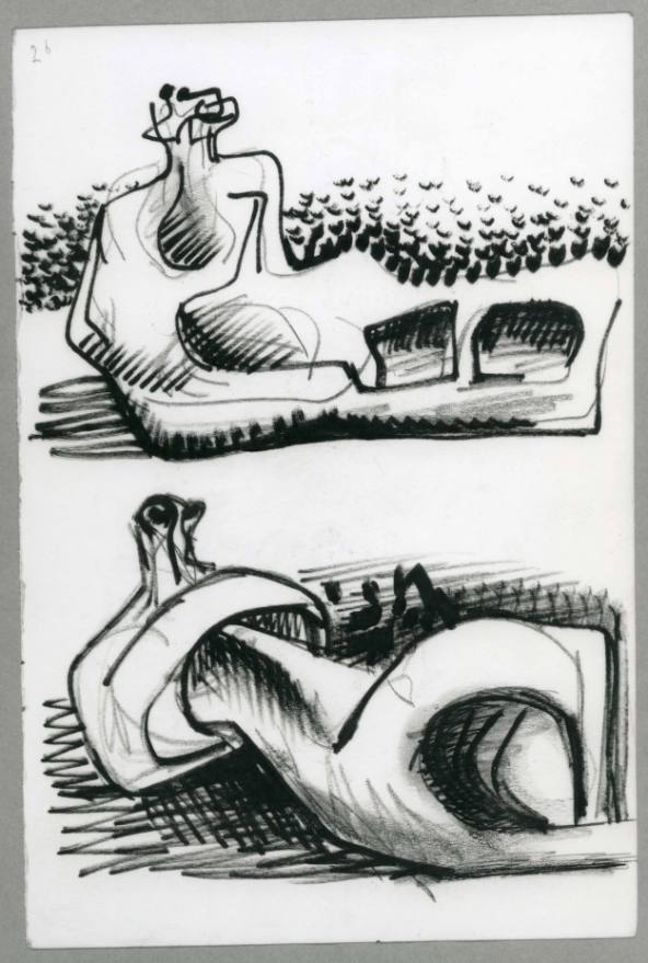 Two Reclining Figures