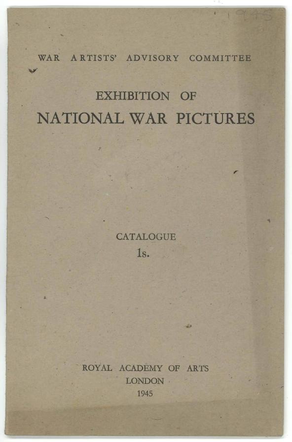 Exhibition of National War Pictures (and a few pieces of sculpture).